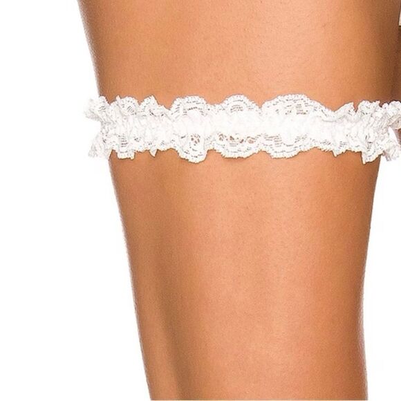 💎 Free People HAH One and Done Garter Emerald - Picture 6 of 7